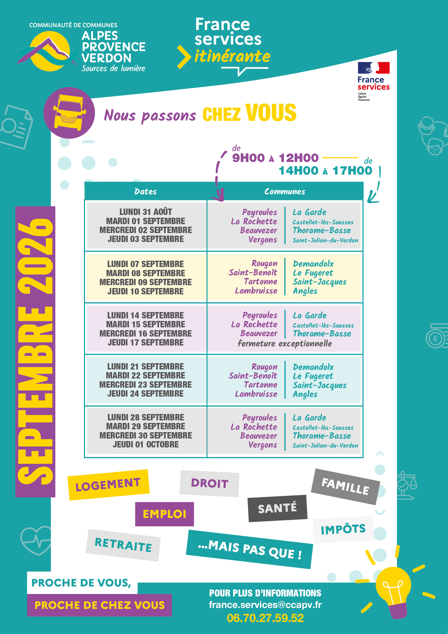 FSI Affiche septembre 2026